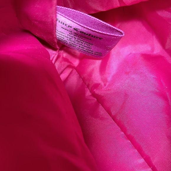 Juicy Couture PINK Velvet Backpack Shoulder bag - Picture 10 of 10